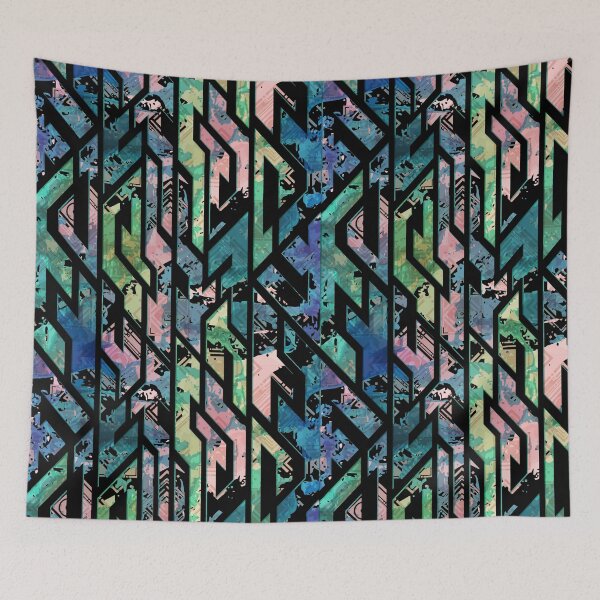 Item preview, Multicolored geometric  designed and sold by endi318.