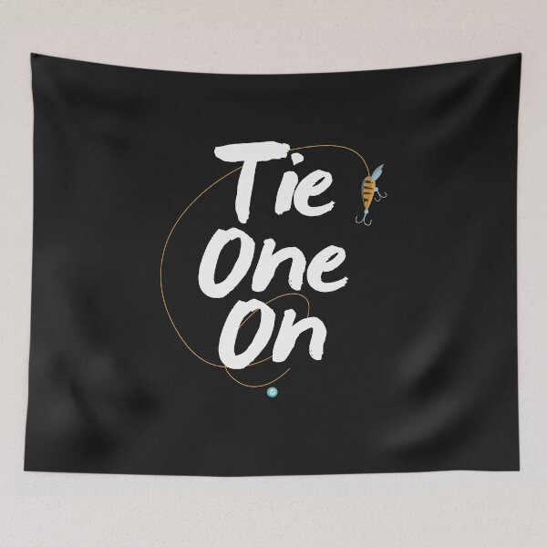 Item preview, Tie One On Fly Fishing Shirts - Fishing Gear Shirt designed and sold by woormle.
