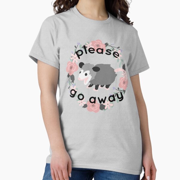 Item preview, introvert opossum says please go away designed and sold by Lindsey Sheets.