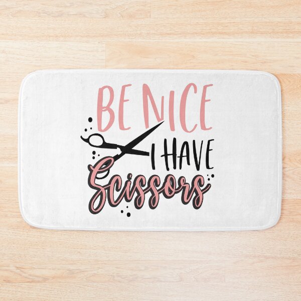 Item preview, Hair Salon Stylist Funny Saying Gift Be Nice I Have Scissors designed and sold by Maljonic.