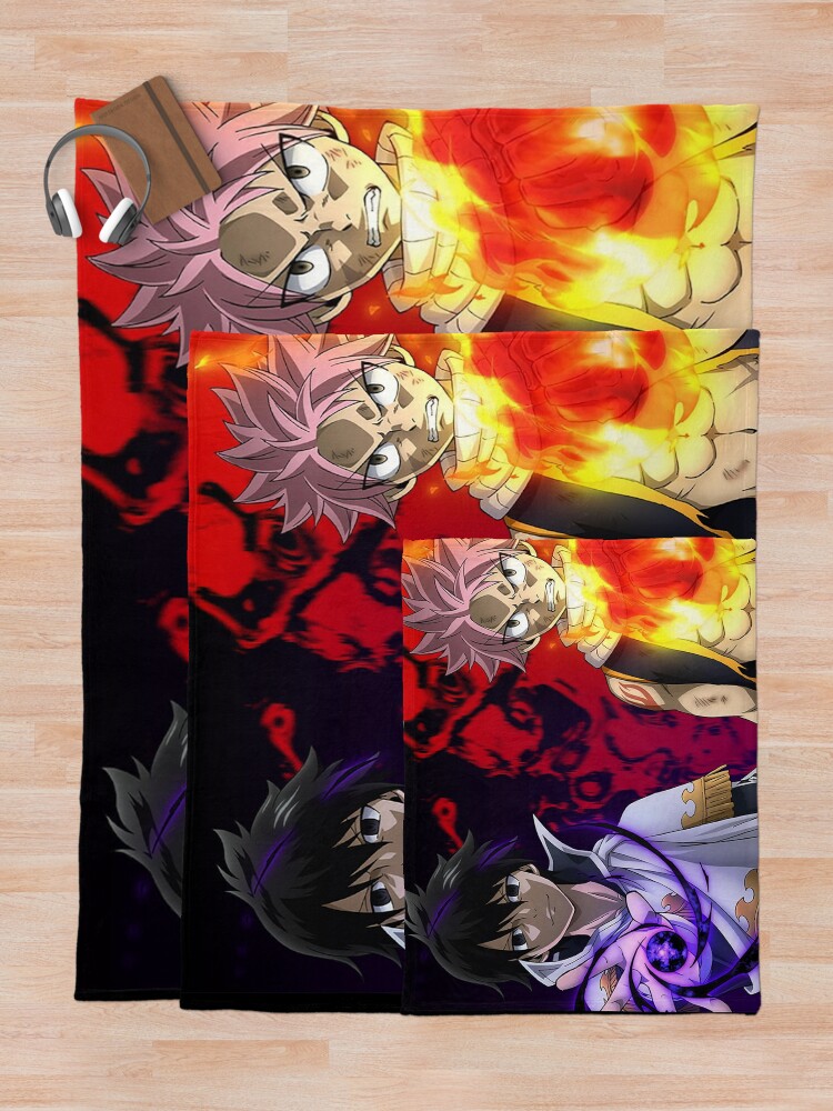 "Fairy Tail" Throw Blanket for Sale by Redbubble