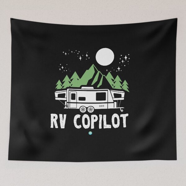 Item preview, RV Copilot Camping Hiking Gift Idea designed and sold by woormle.