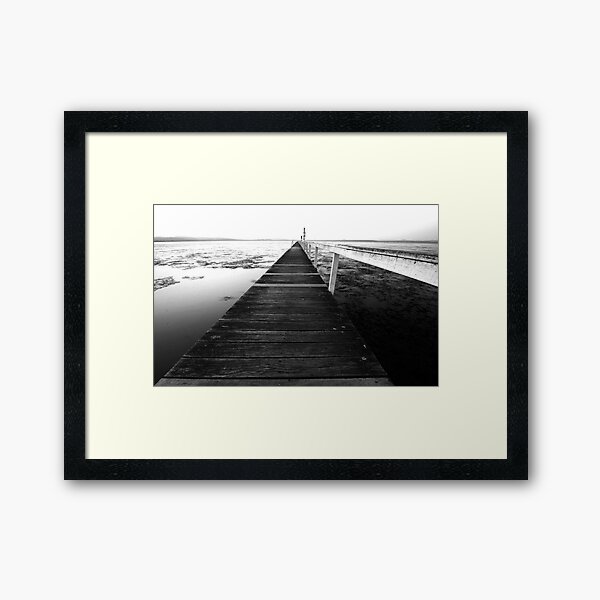 Never Ending - Long Jetty Framed Art Print