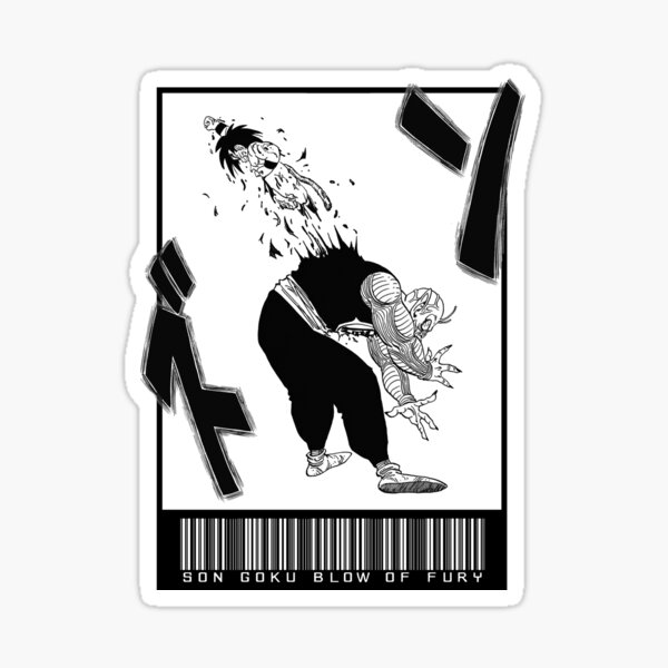 Item preview, Son Goku Schlag der Wut (CODE) designed and sold by Bloomcut.