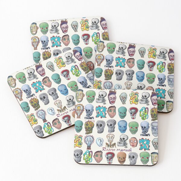 Item preview, skulls designed and sold by Diego Manuel Rodriguez.