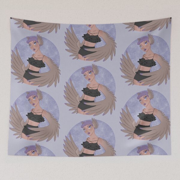 Item preview, Monster Girls: Goth Harpy designed and sold by kaiteartwork.