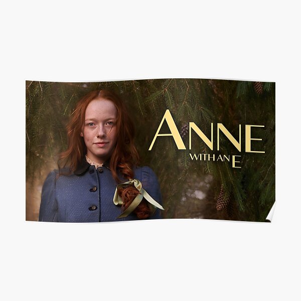 Anne con un póster E Póster