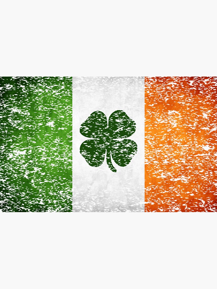 Ireland Irish Flag Distressed T-Shirt / Saint Patrick's Day