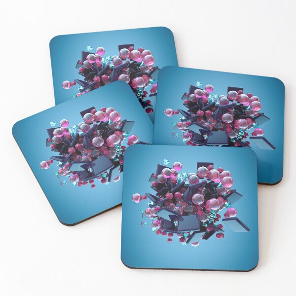Item preview, Abstract cluster in blue designed and sold by aimo86.