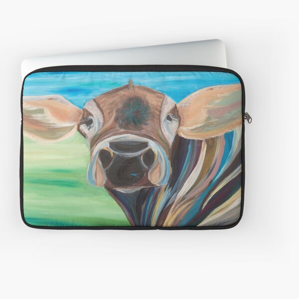 Cow Eyes Laptop Sleeve