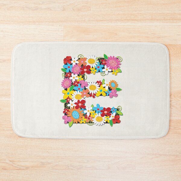 Item preview, Spring Flowers Alphabet E Monogram designed and sold by fatfatin.