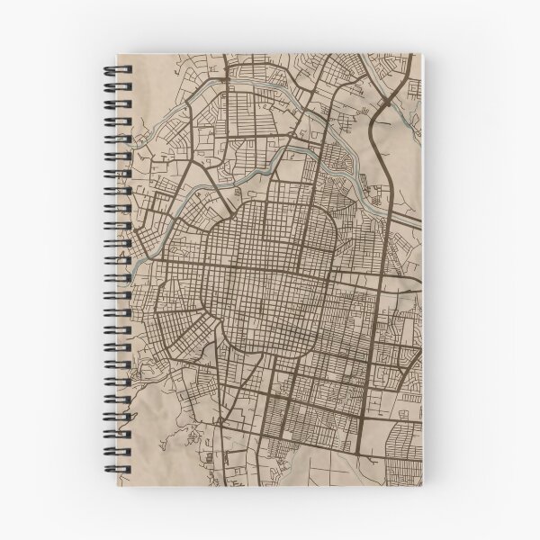 Item preview, Tegucigalpa Sepia Map designed and sold by CPTVDesign.
