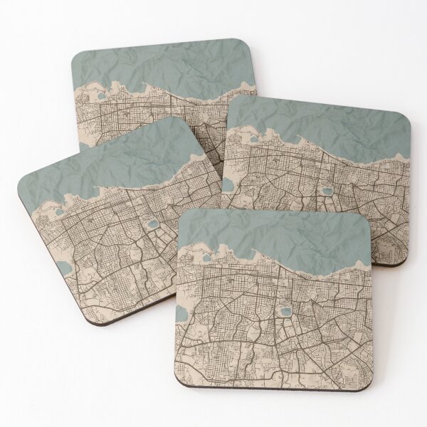 Item preview, Managua Sepia Map designed and sold by CPTVDesign.