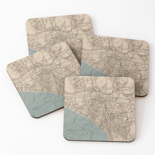 Item preview, Lima Sepia Map designed and sold by CPTVDesign.