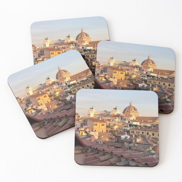 Item preview, Italy - Rome - rooftops at sunset designed and sold by renprovo.