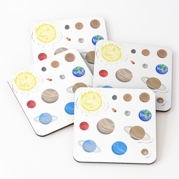 Item preview, planets designed and sold by SellinStickers.