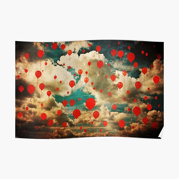 99 Red Balloons Poster