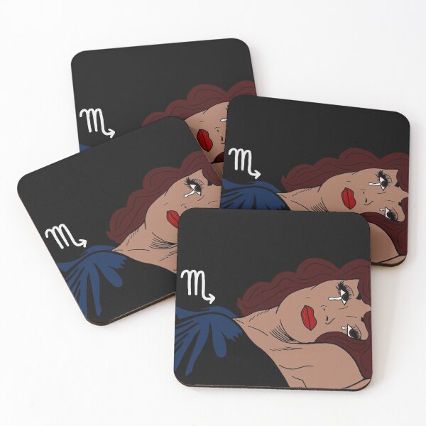 Item preview, "Sad Girls" Collection: Scorpio designed and sold by lemondropmarket.