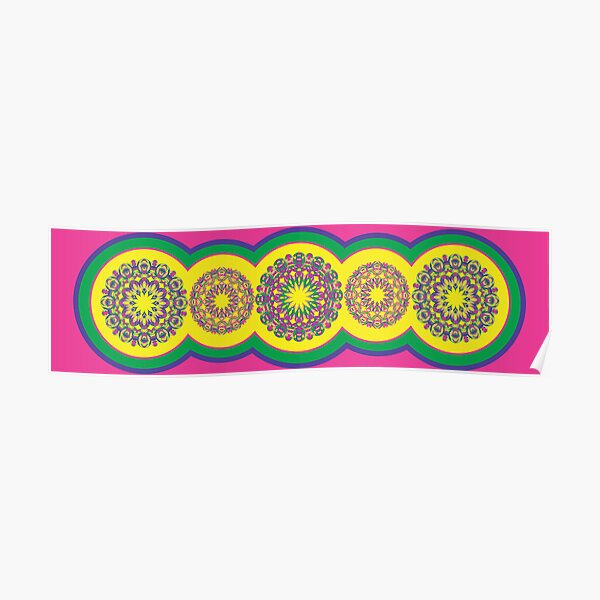 Kaleidoscope Eye Strain Poster