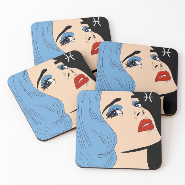 Item preview, "Sad Girls" Collection: Pisces designed and sold by lemondropmarket.