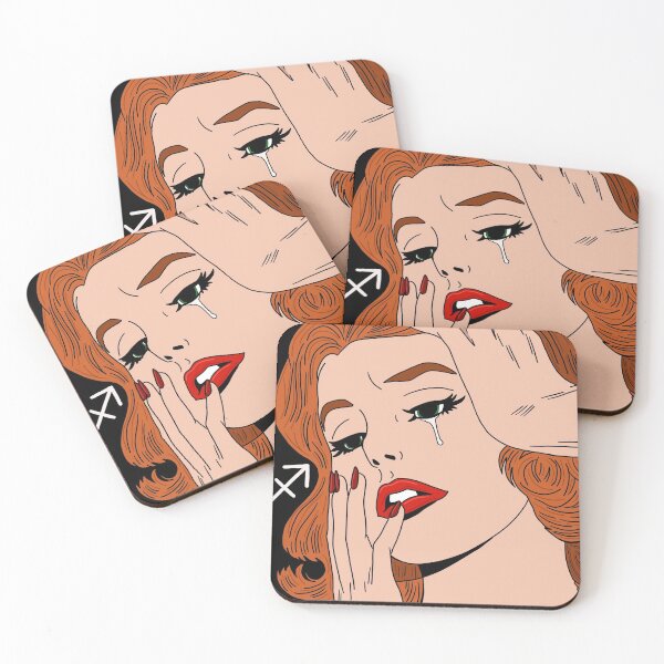 Item preview, "Sad Girls" Collection: Sagittarius designed and sold by lemondropmarket.
