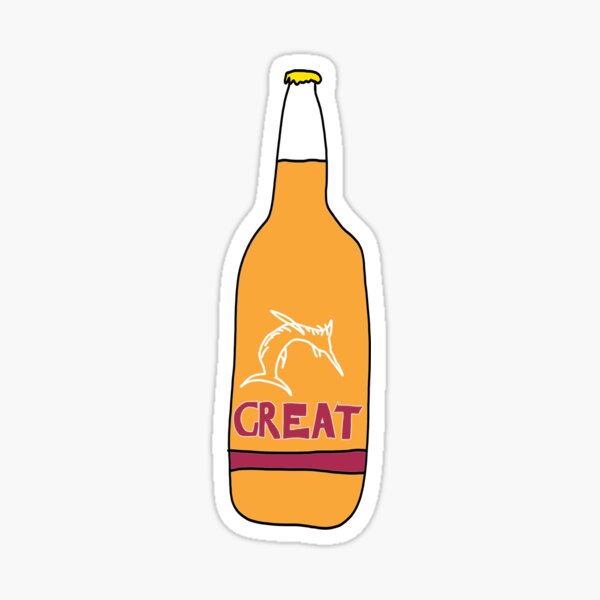 Blue Moon Beer Sticker Decal Select your Size