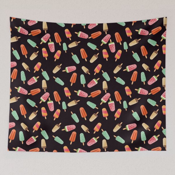 Item preview, Colorful Ice Cream Pattern Design designed and sold by Green Corner.