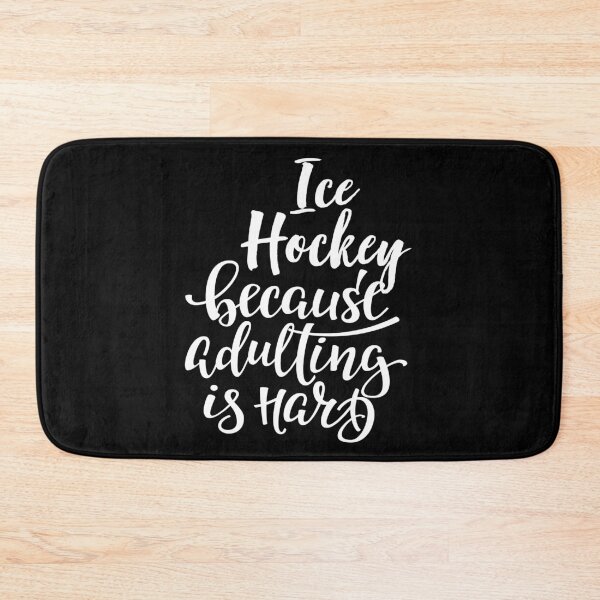 Item preview, Ice Hockey Because Adulting Is Hard designed and sold by ProjectX23.