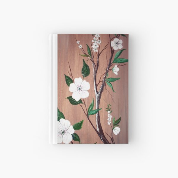 Apple Blossoms Hardcover Journal