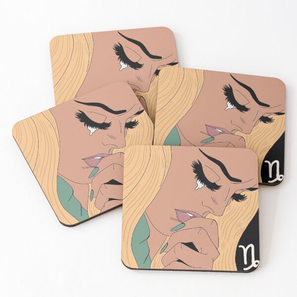 Item preview, "Sad Girls" Collection: Capricorn designed and sold by lemondropmarket.