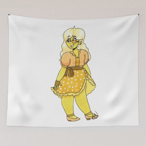 Item preview, Yellow lady designed and sold by UnicornDaya.