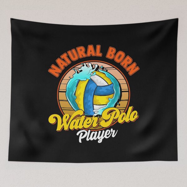 Item preview, Natural Born Water Polo Player Waterpolo Athlete designed and sold by perfectpresents.