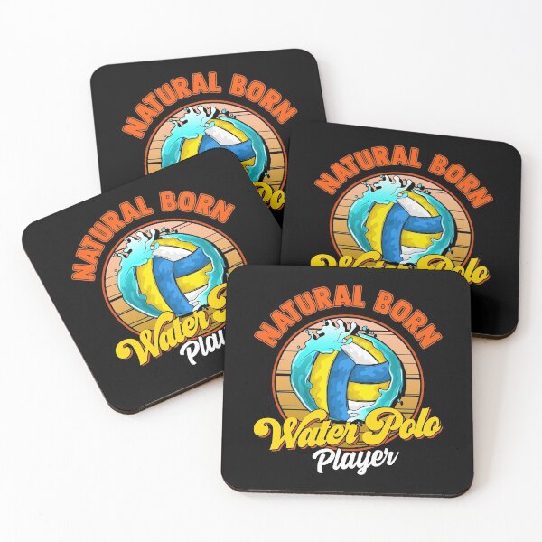Item preview, Natural Born Water Polo Player Waterpolo Athlete designed and sold by perfectpresents.