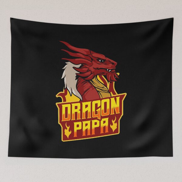 Item preview, Awesome Dragon Papa Fearsome Dragon Fantasy Dad designed and sold by perfectpresents.