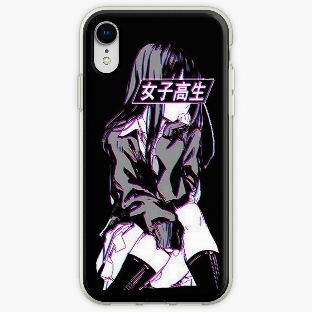 Aesthetic Anime Iphone Case And Cover By Slick Lo Redbubble 7290