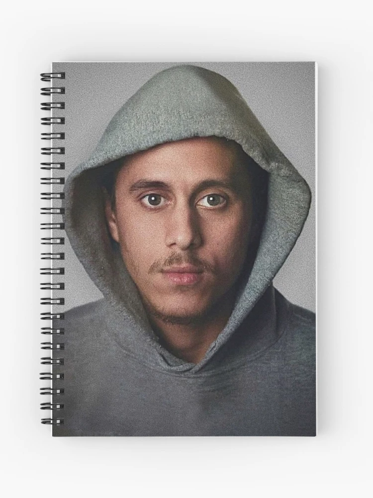 CANSERBERO  Resident T-shirts René Spiral Notebook by