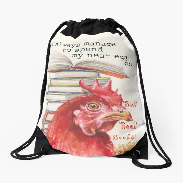 Item preview, Red Hen Loves Book, Book, Books! designed and sold by KarenRitz.