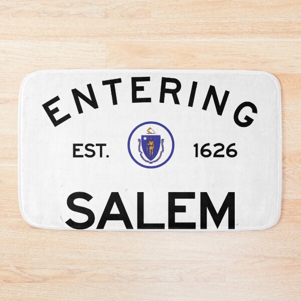 Item preview, Entering Salem Massachusetts - Commonwealth of Massachusetts Road Sign designed and sold by NewNomads.