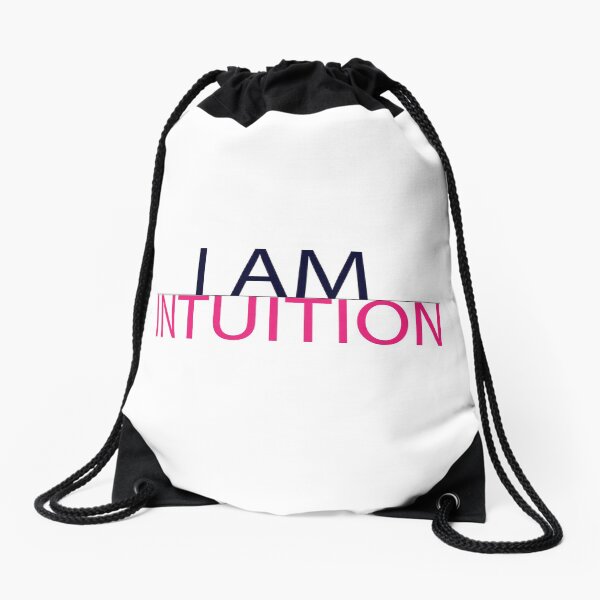 HTEYBL - I Am Intuition Drawstring Bag