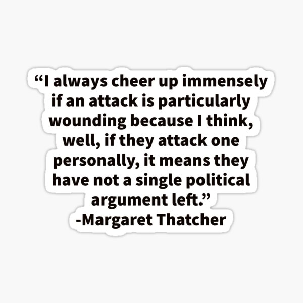 Item preview, Margaret Thatcher on Attacks designed and sold by Yviemakes.