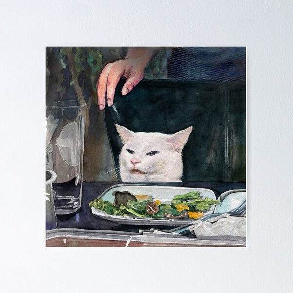 Item preview, Woman Yelling at Cat Meme-2 designed and sold by Fablica.