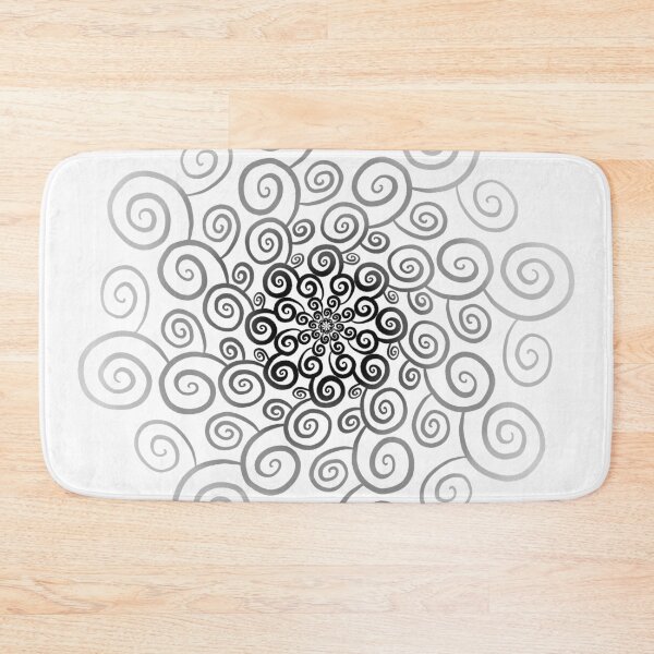 Item preview, Black and White Spiral Design designed and sold by NikkisPaperCo.