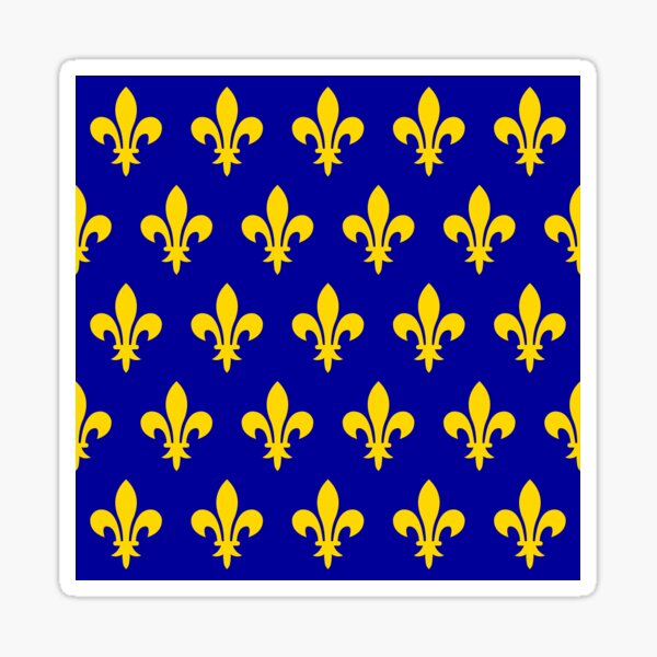 Fleur de lis Sticker