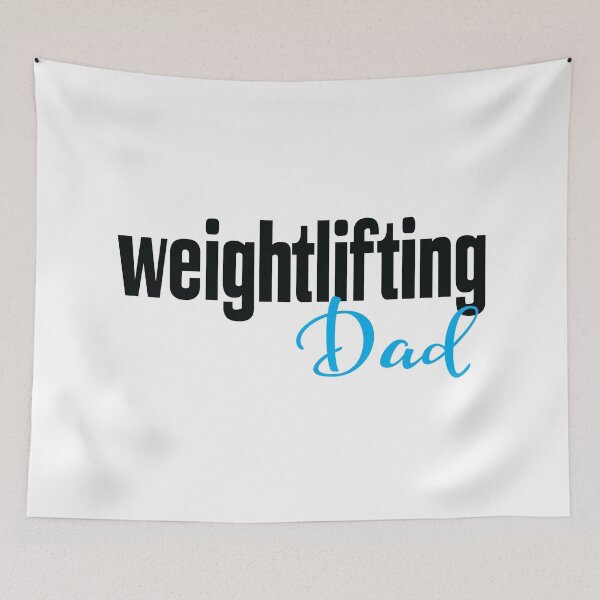 Item preview, Weightlifting Dad Father Working Out Daddy designed and sold by ProjectX23.