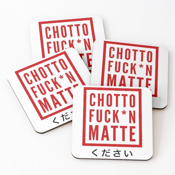 Item preview, chotto matte designed and sold by krithe.