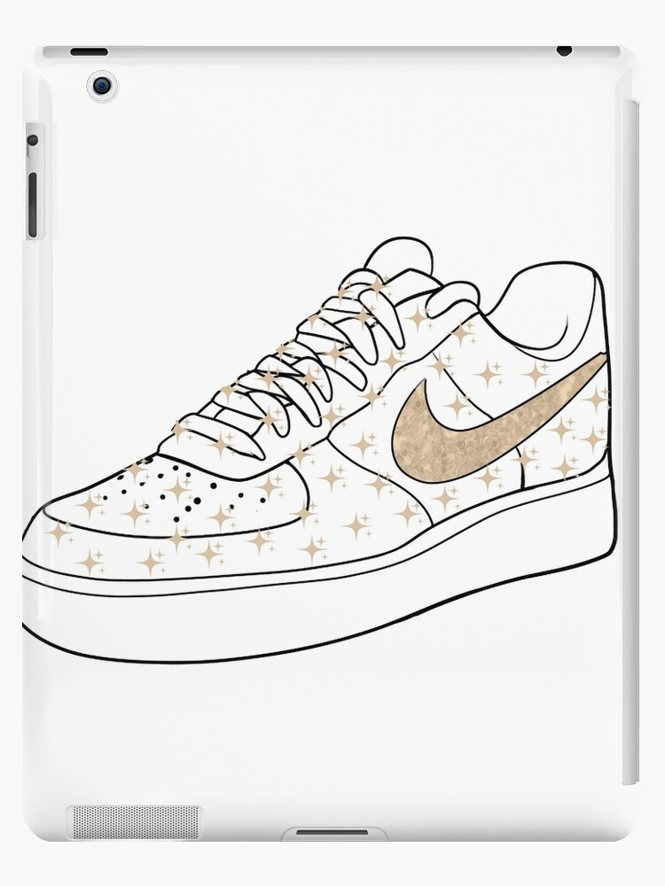 off white air force 1 drawing
