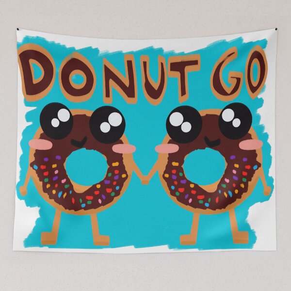 Item preview, Do-Nut Go! Donuts in Love designed and sold by BjernRaz.