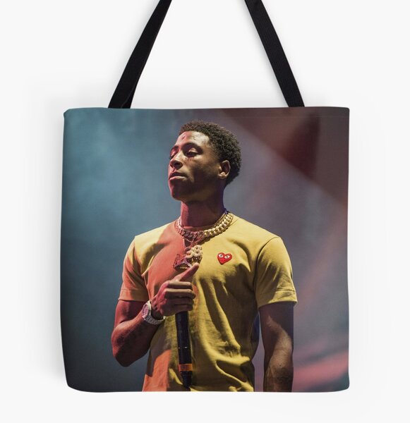 Never Broke Again Youngboy Diamond and Gold Chain Tote Bag for