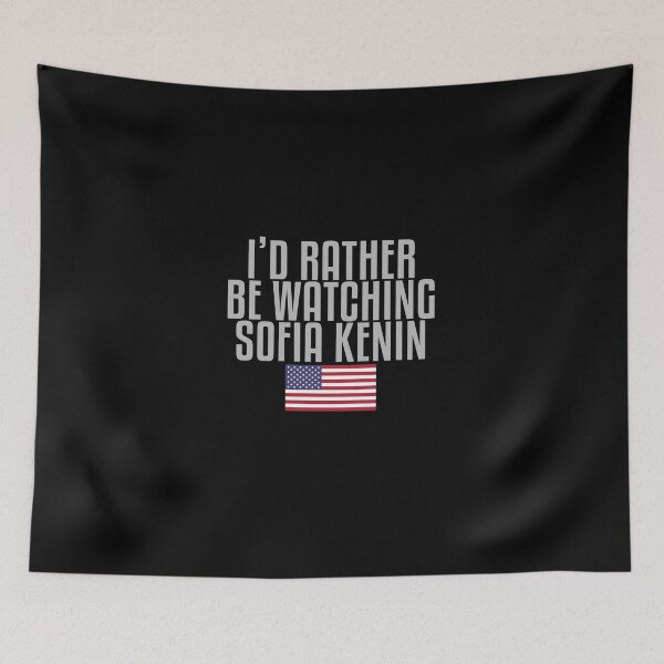 Item preview, I'd rather be watching Sofia Kenin designed and sold by mapreduce.