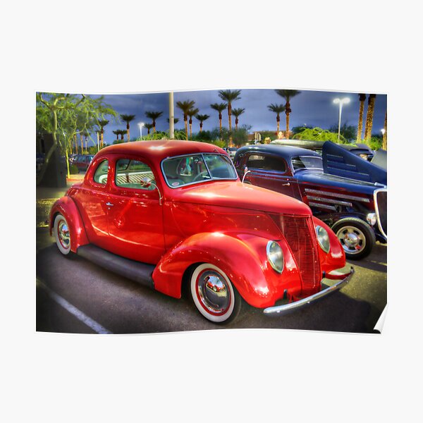 37 Ford Coupe Poster